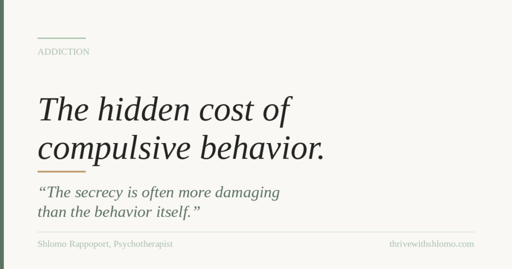 The Hidden Cost of Compulsive Sexual Behavior on Relationships